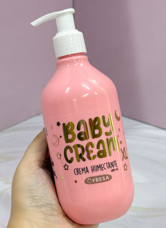 Crema GIGANTE baby cream lluvia de estrellas