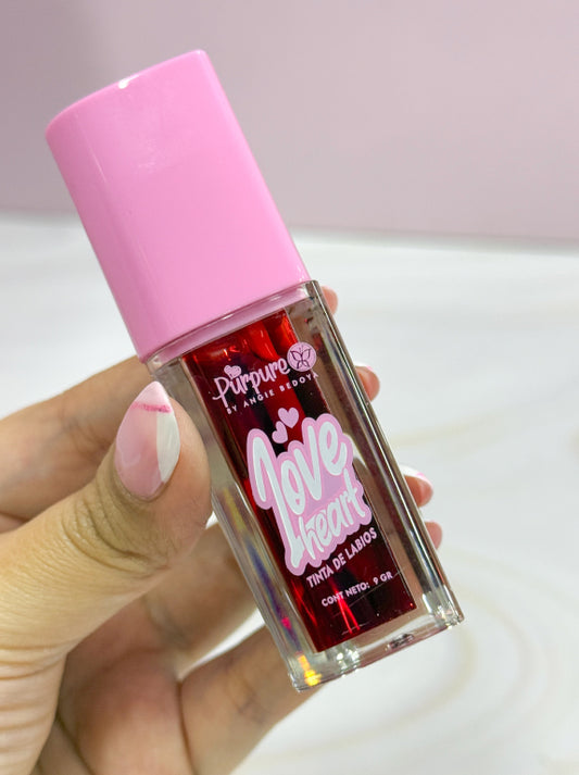 Tinta love heart Purpure