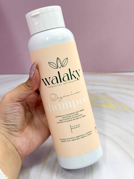 Shampoo amarillo Herbal Walaky