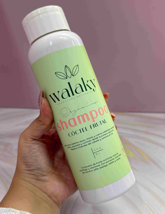 Shampoo verde frutal Walaky