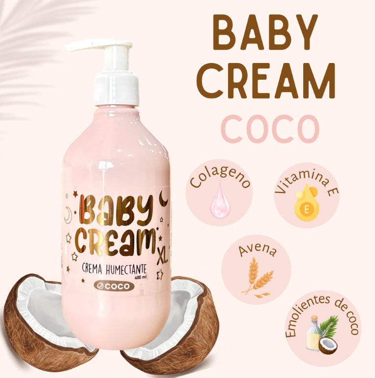 Crema GIGANTE baby cream lluvia de estrellas