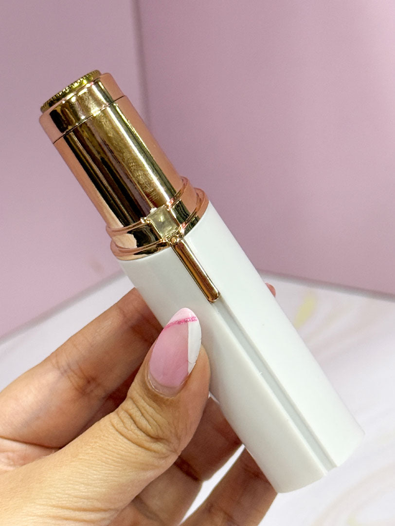 Depilador facial eléctrico