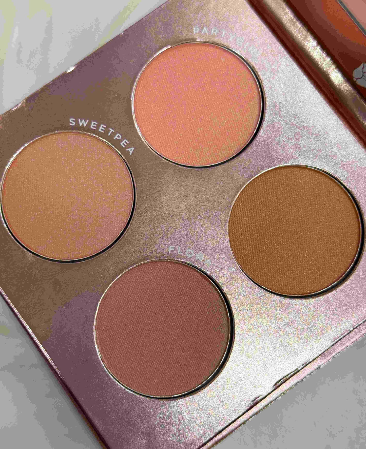 Paleta de rubores x4 Dolce Bella
