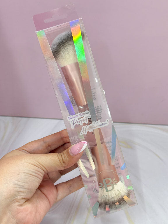 Brocha 2 en 1 bloom brush perfect Bloomshell