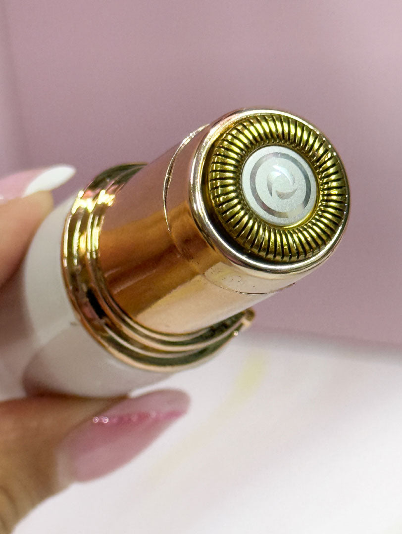 Depilador facial eléctrico