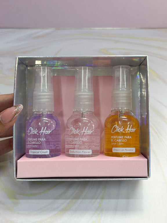 Kit perfumes minis Click Hair