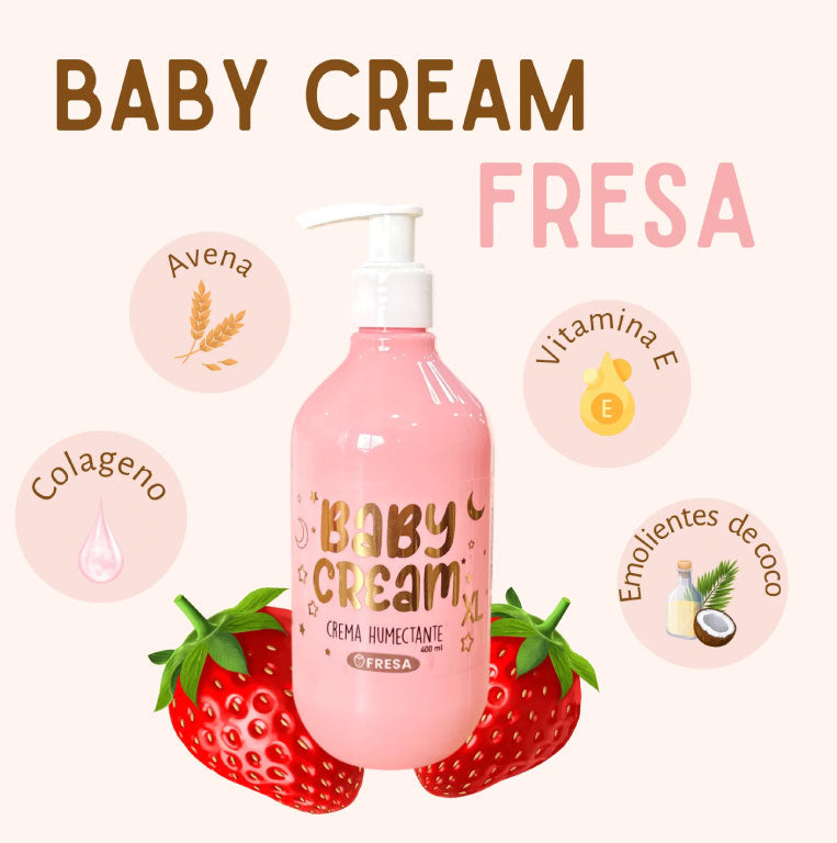 Crema GIGANTE baby cream lluvia de estrellas