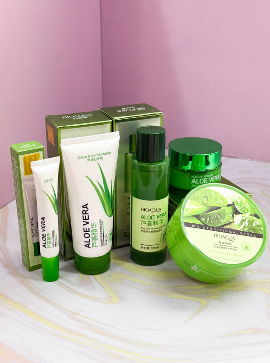 Kit de Aloe vera (5 PRODUCTOS) Bioaqua