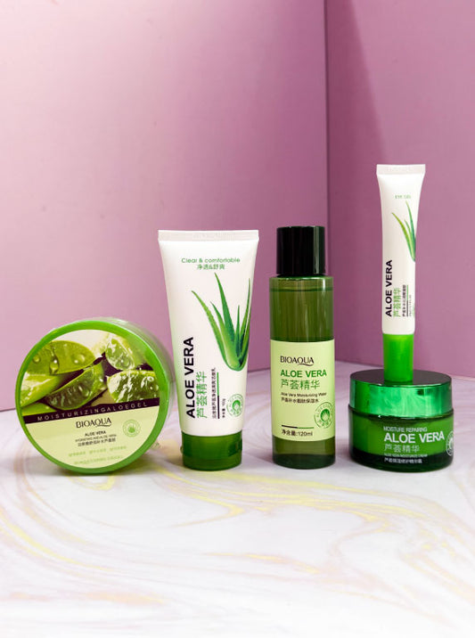 Kit de Aloe vera (5 PRODUCTOS) Bioaqua