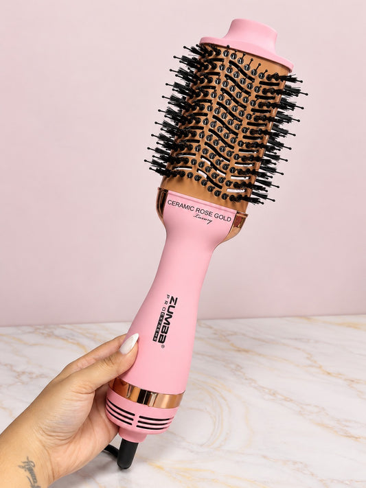 Cepillo Secador Profesional ROSADO CLARO BLOW OUT GOALS REF OH-26-182 ZUMBA