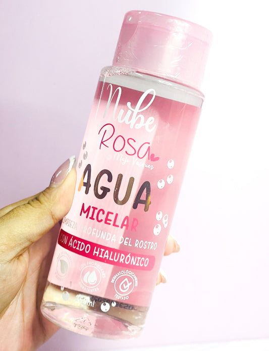 Agua Micelar GRANDE 250 ml Nube Rosa