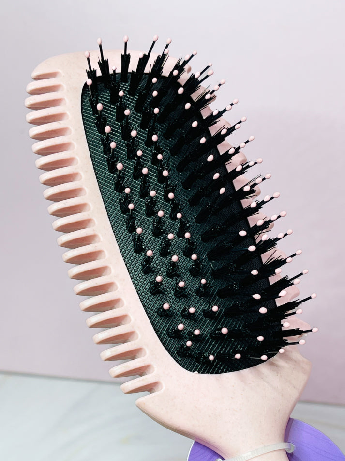 Cepillo para rizos con peinilla Zabal