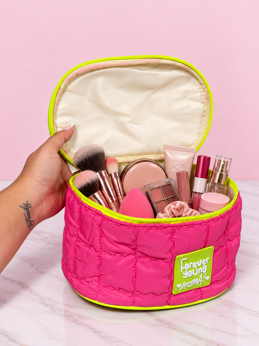 Cosmetiquera Tipo Baúl Colores Neón REF OH-26-194