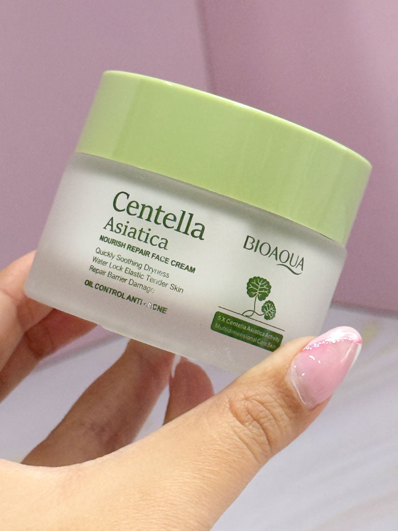 Crema facial de centella asiática Bioaqua