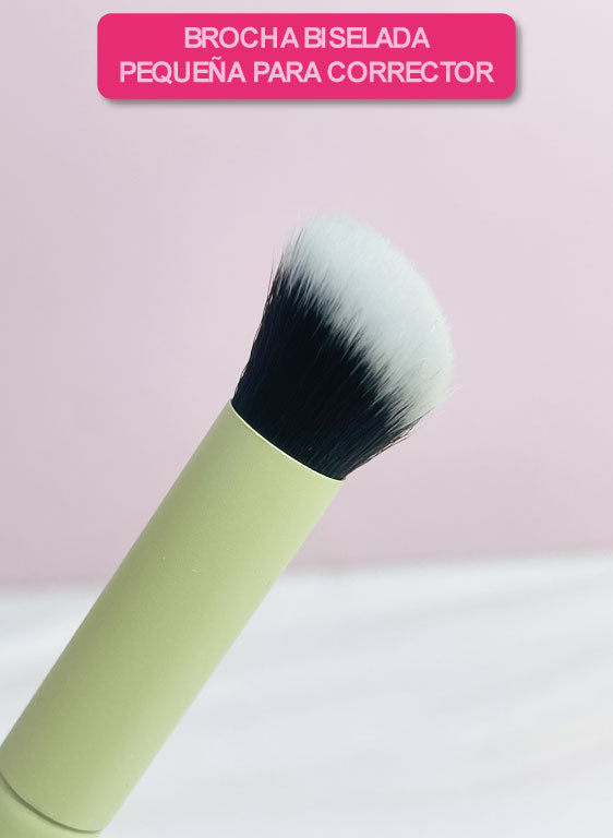 Brocha Duo Glam para polvo/corrector DB05 Atenea