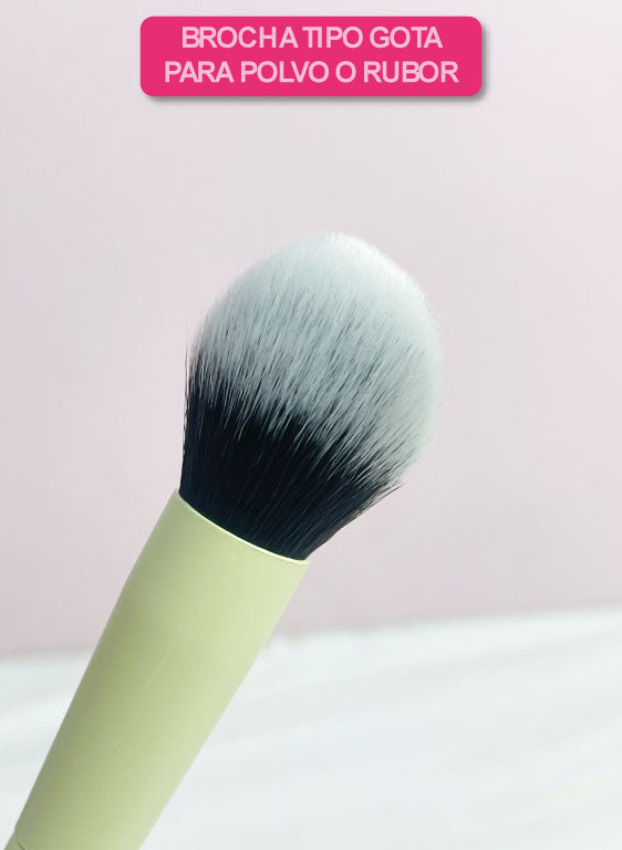 Brocha Duo Glam para polvo/corrector DB05 Atenea
