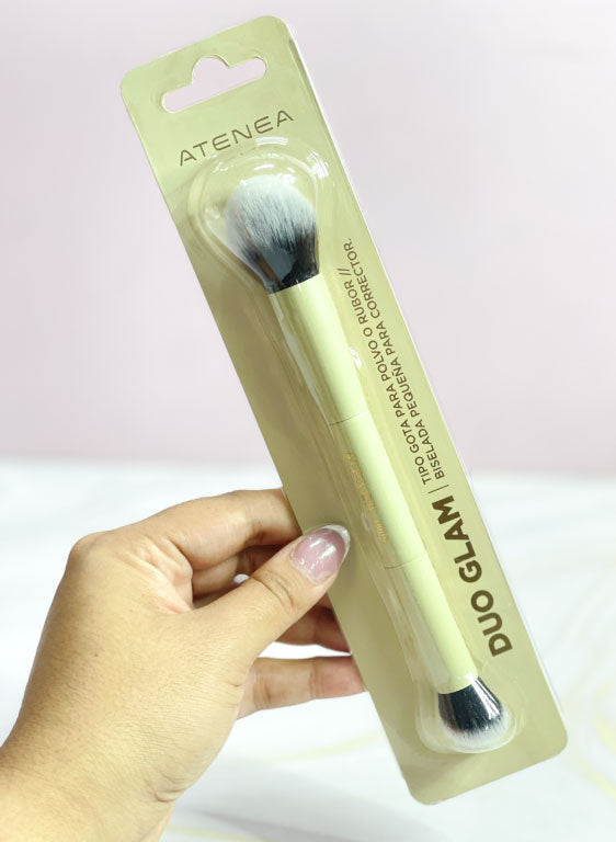 Brocha Duo Glam para polvo/corrector DB05 Atenea