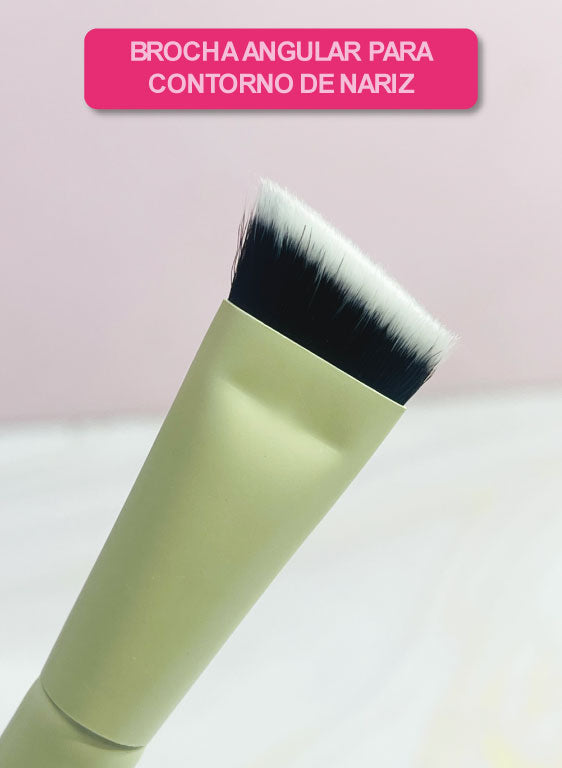 Brocha Duo Glam para corrector/contorno DB07 Atenea