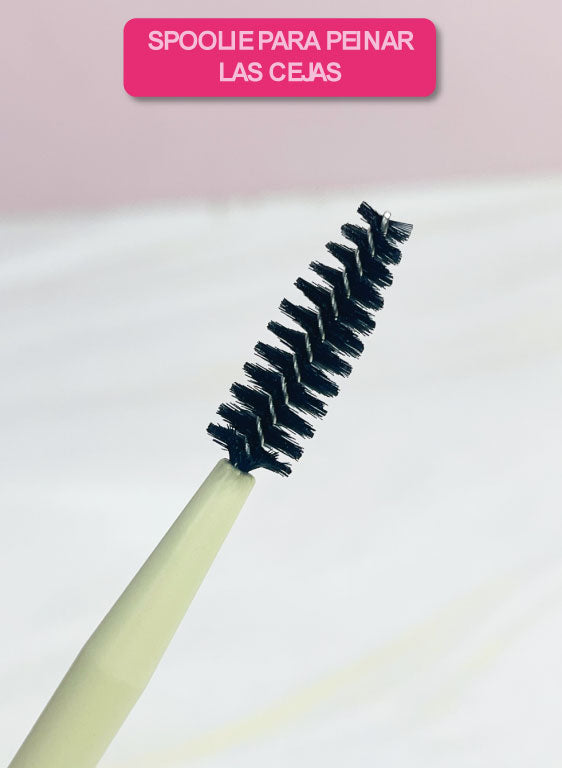 Brocha Duo Glam para cejas DB10 Atenea