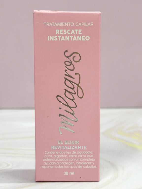 Ampolleta ROSADA elixir revitalizante milagros