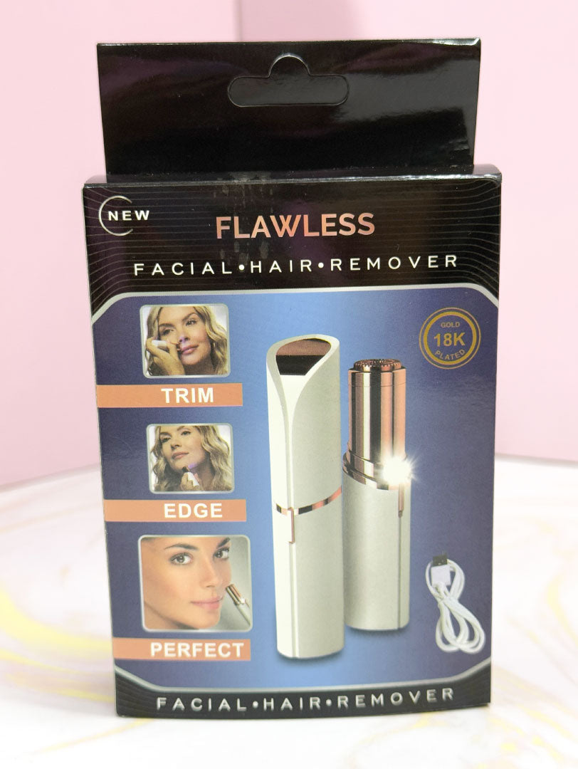 Depilador facial eléctrico