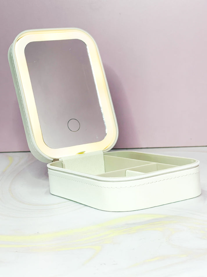 Espejo con luz y organizador Ref 35299-6