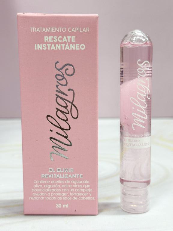 Ampolleta ROSADA elixir revitalizante milagros