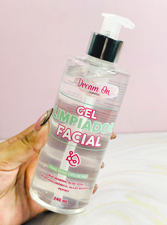 Gel Limpiador facial con niacinamida GRANDE 240 ml Dream On Cosmetics
