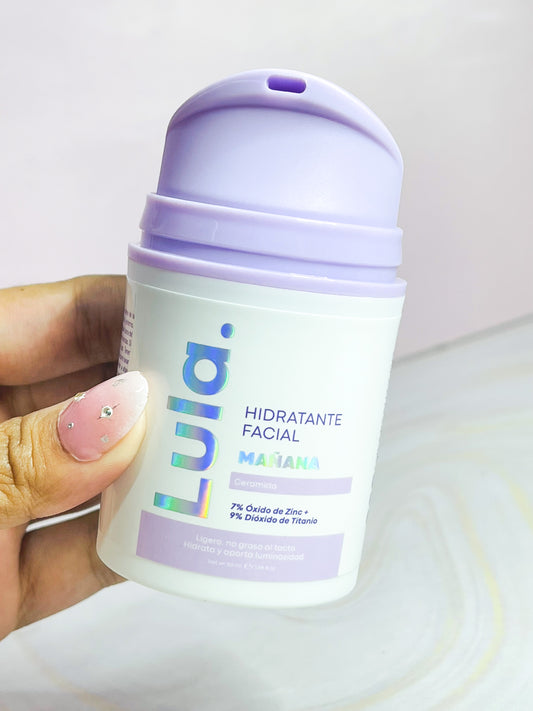 Hidratante facial MAÑANA con ceramidas Lula