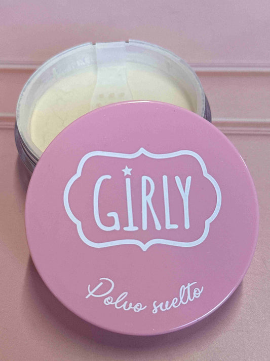 Polvo suelto grande Girly