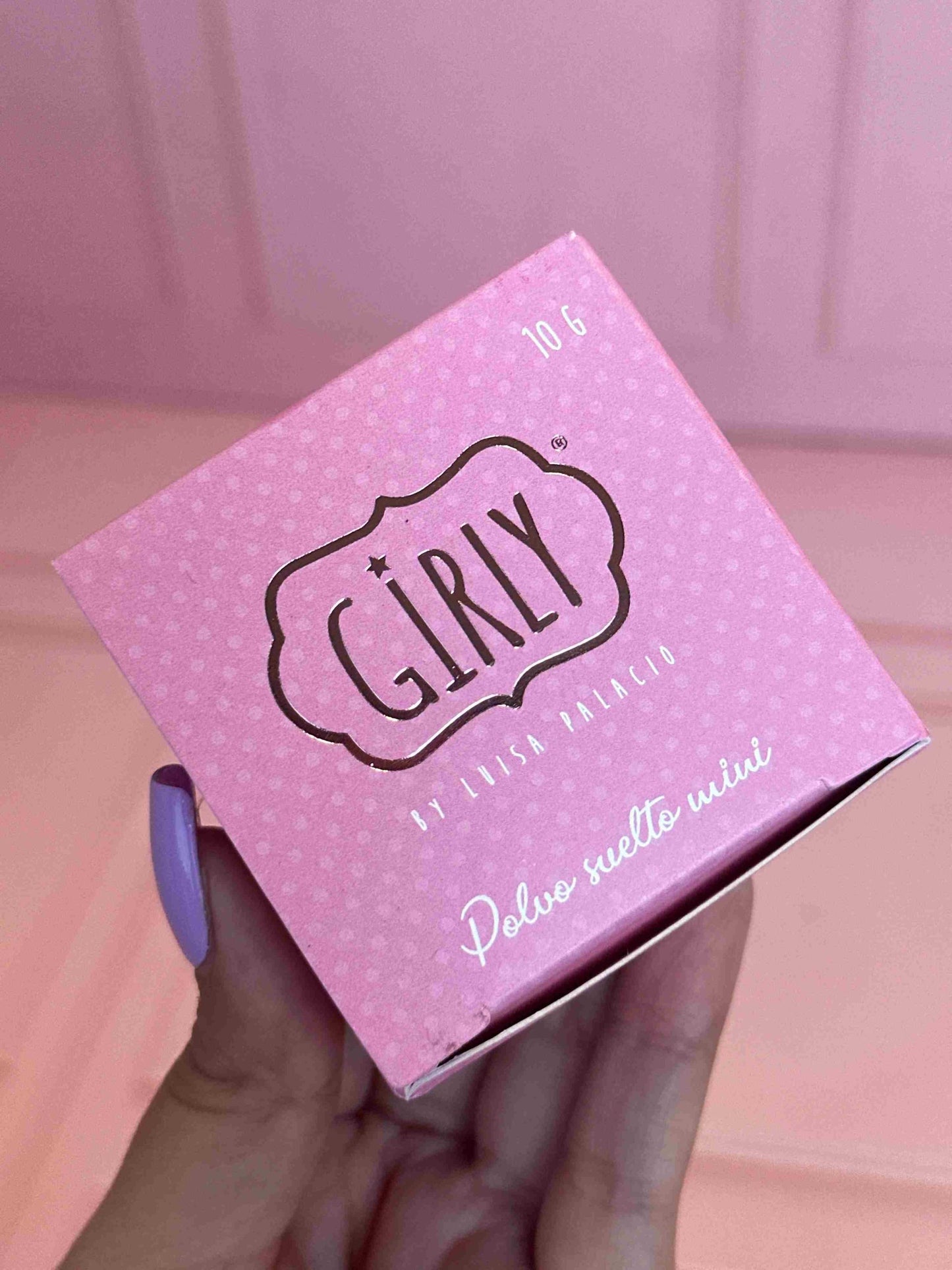 Polvo suelto pequeño Girly