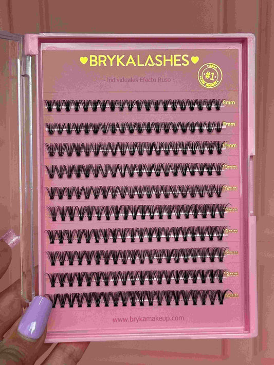 Pestañas efecto Ruso Brykalashes