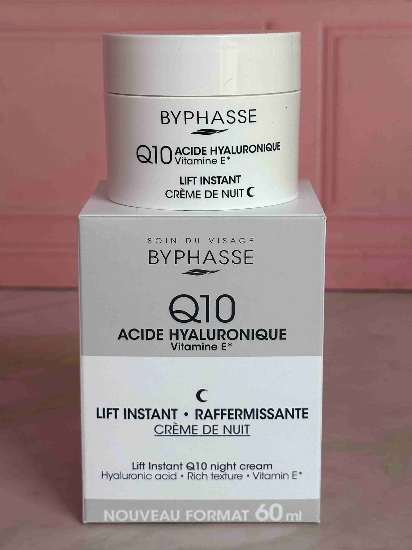 Crema de noche Q10 y ácido hialurónico Byphasse