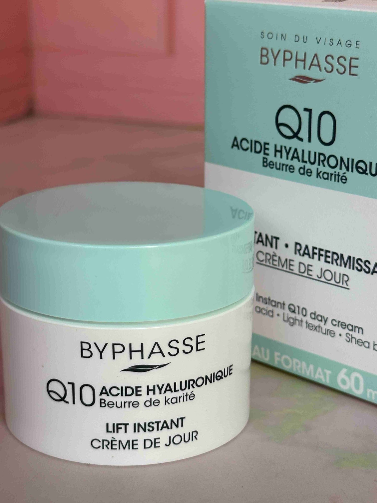Crema de día Q10 y ácido hialurónico Byphasse