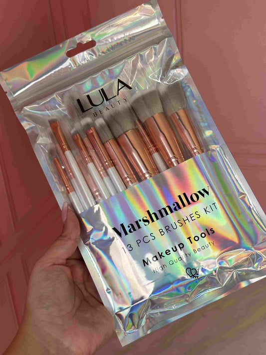 Kit de brochas Marshmallow x13 Lula