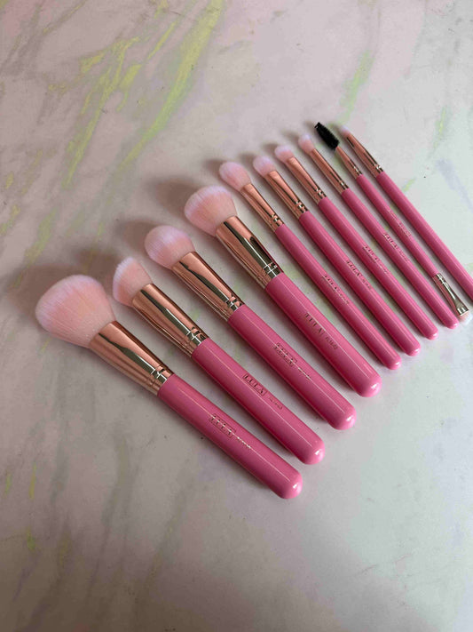 Kit de brochas Bubblegum x10 Lula