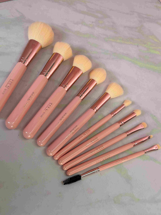 Kit de brochas mandarine x10 Lula