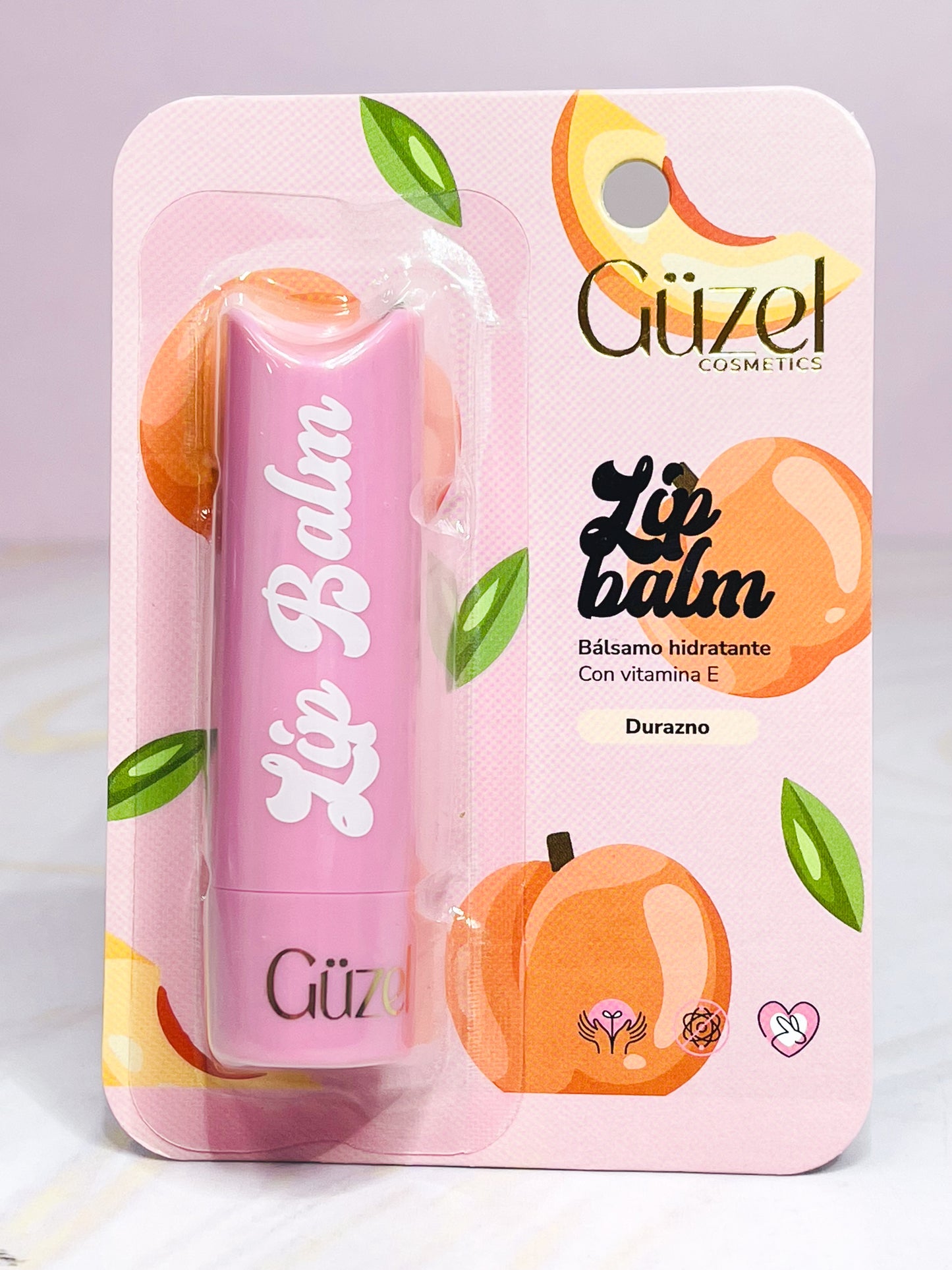 Bálsamo hidratante de labios Guzel