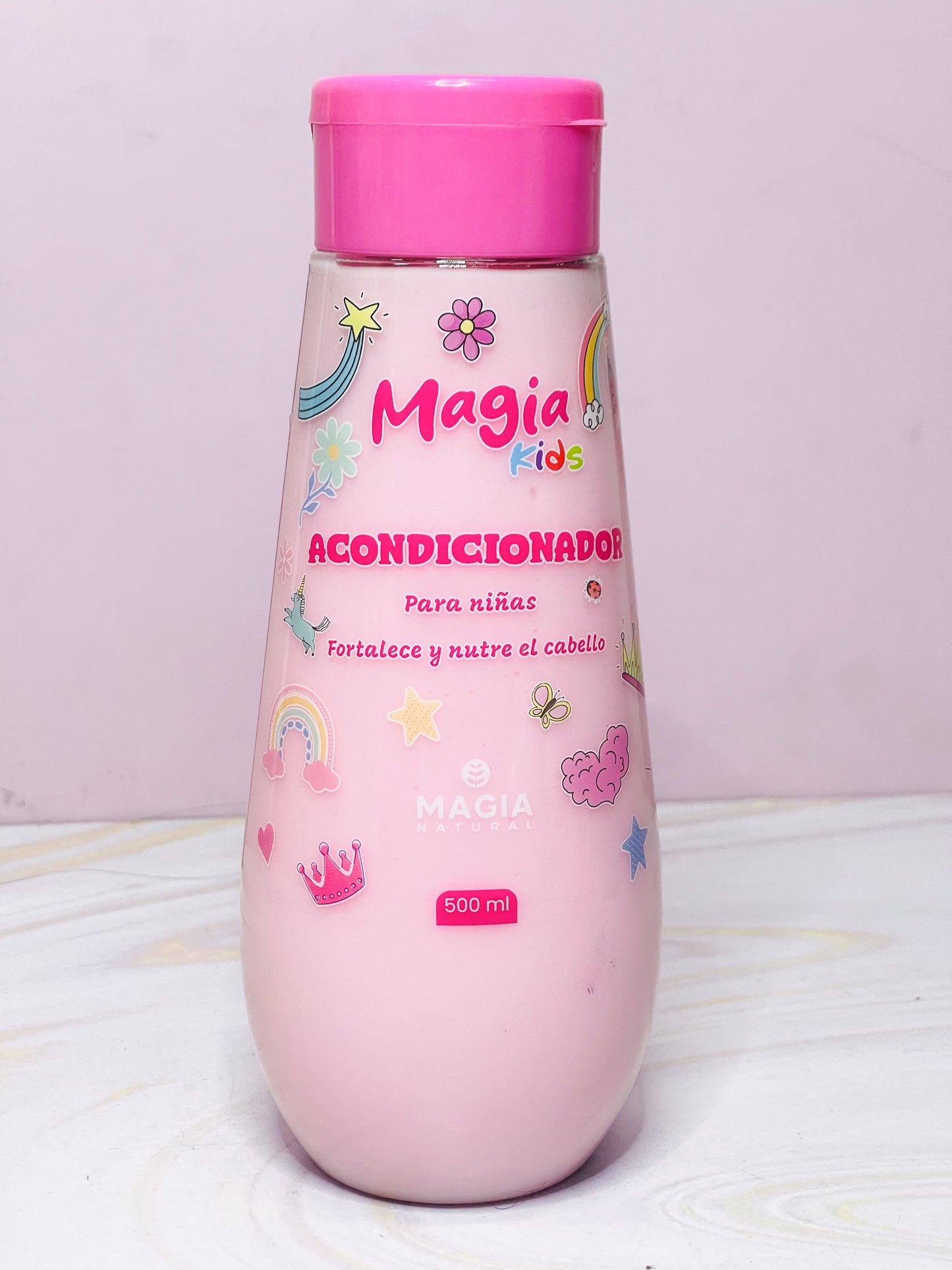 Acondicionador para niñas ROSADO Magia Natural