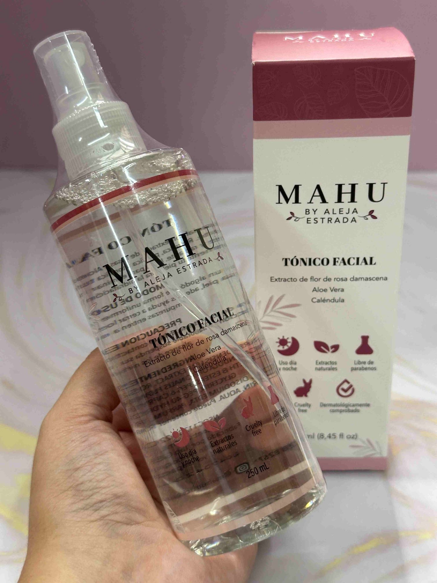 Tónico facial MAHU
