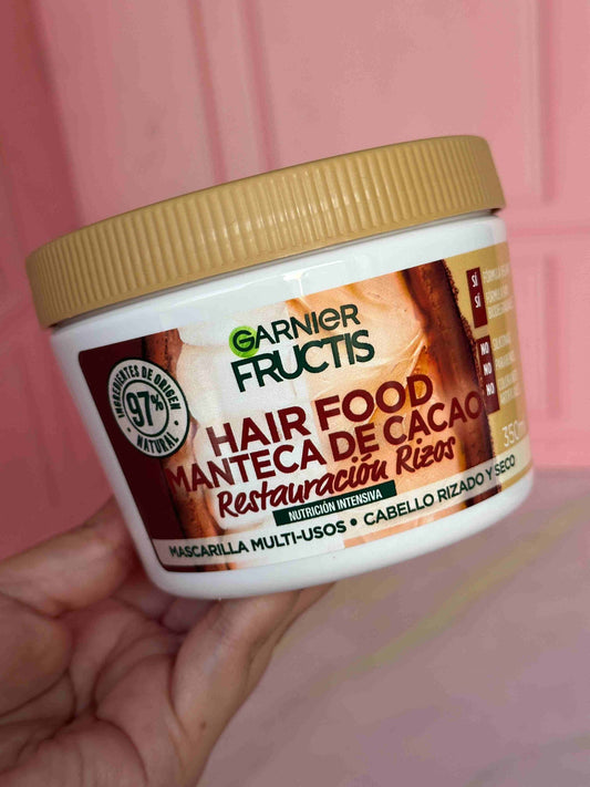 Mascarilla capilar de manteca de cacao Garnier