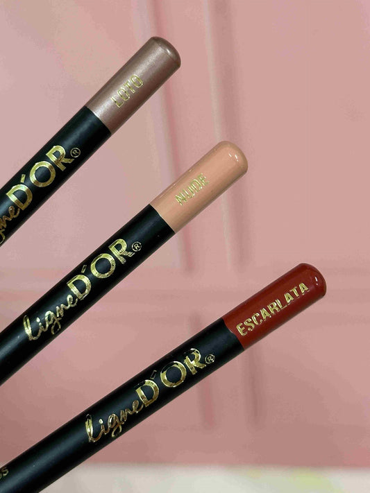 Lápiz de labios con sacapuntas Ligne Dor