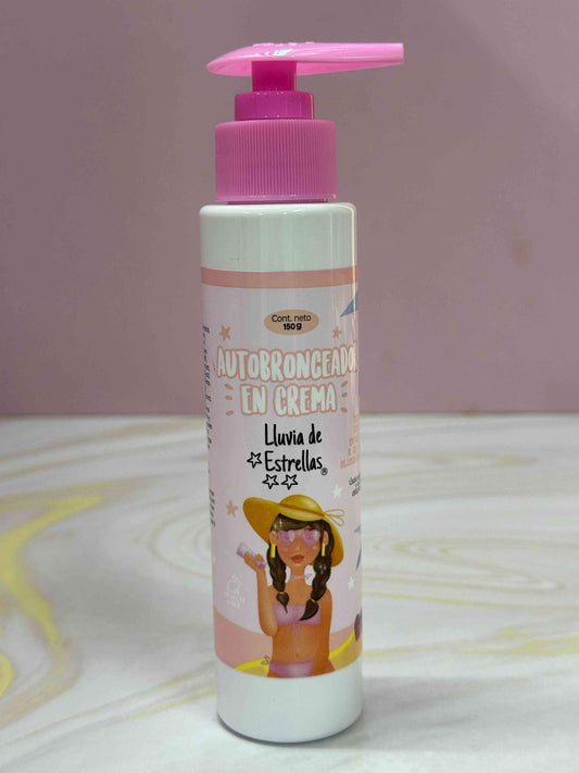 Autobronceador en crema lluvia de estrellas