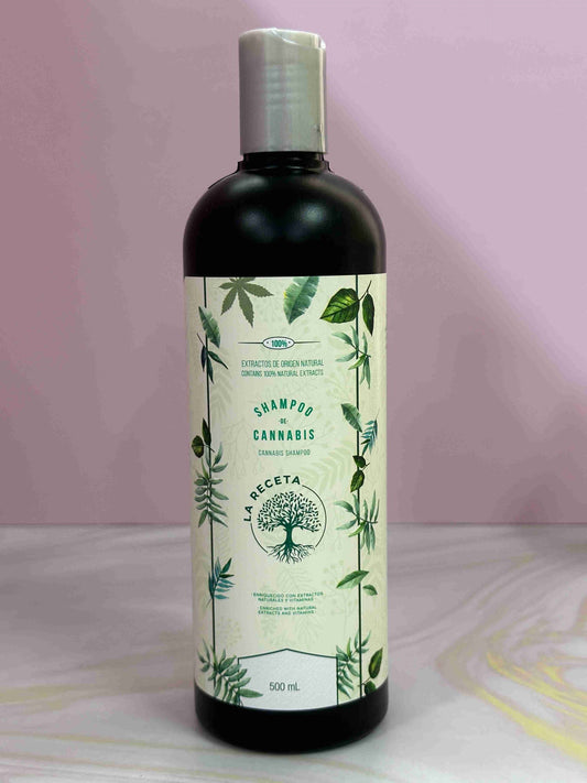 Shampoo de Cannabis y romero La Receta