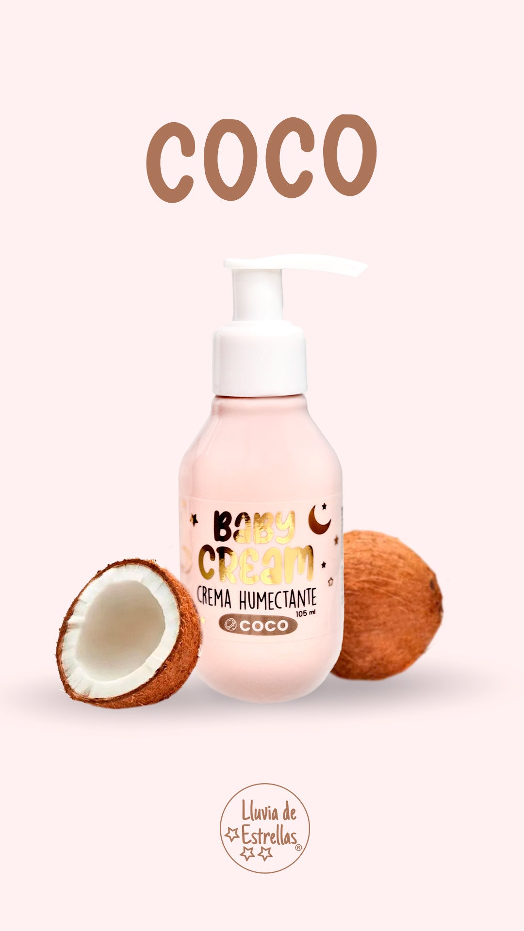 Crema GIGANTE baby cream lluvia de estrellas