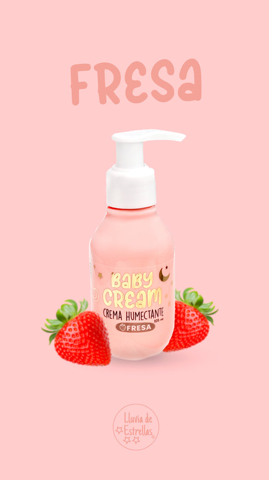 Crema humectante baby cream lluvia de estrellas