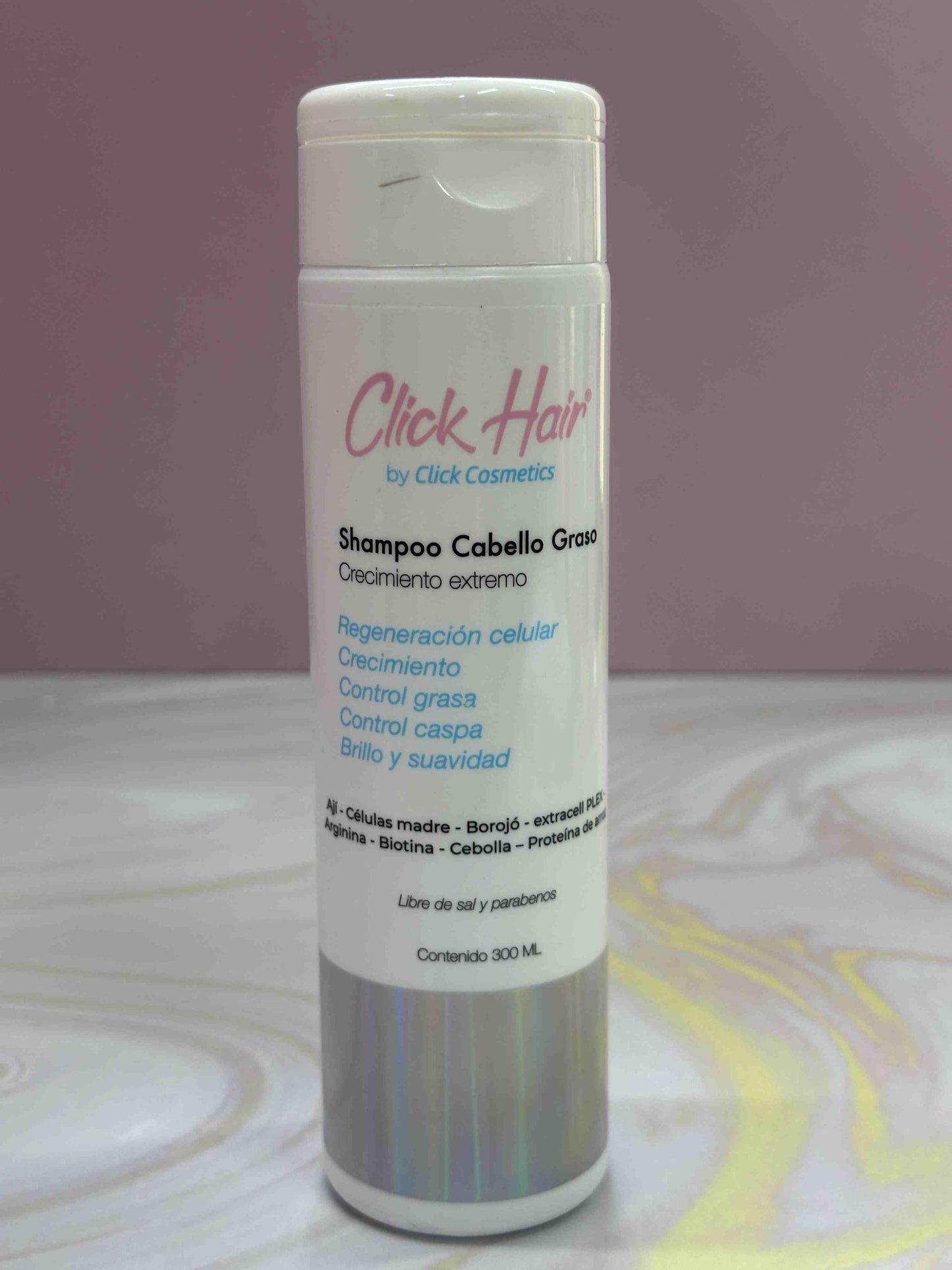 Shampoo para cabello graso Click Hair