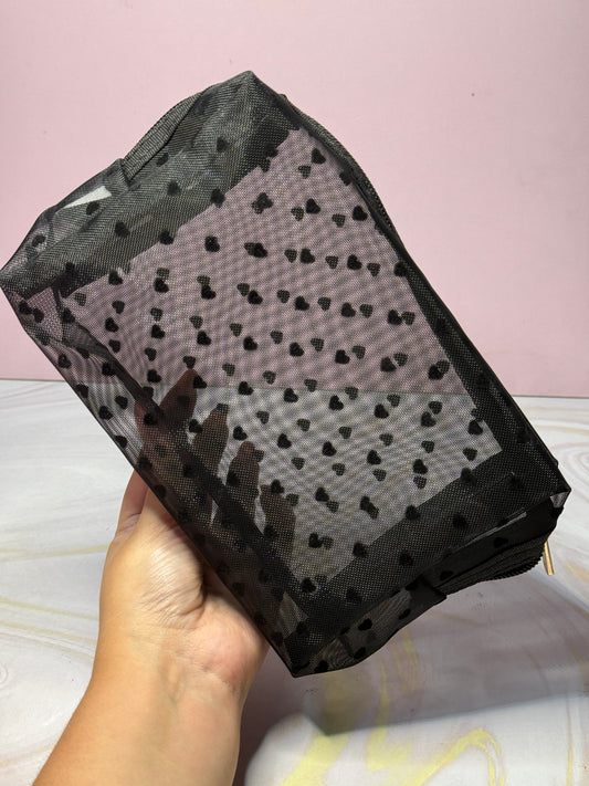 Cosmetiquera amore black Bloomshell