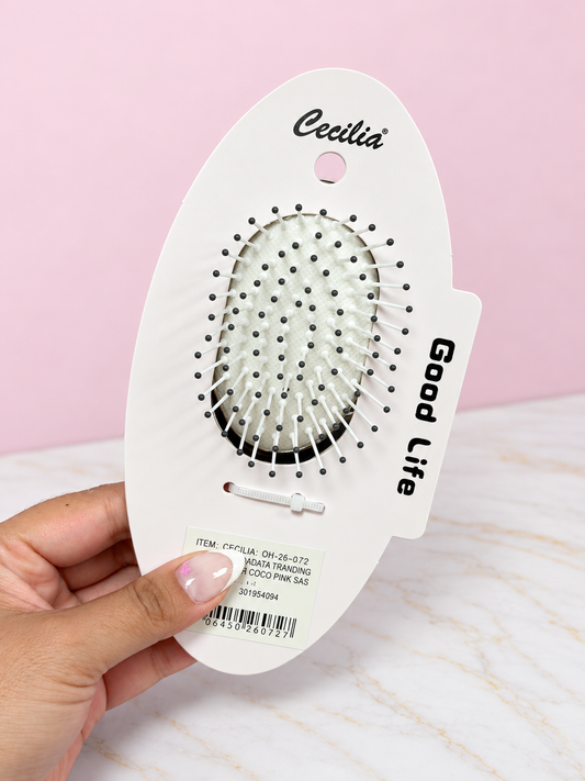 Cepillo de Bolsillo Metalizado de Moño REF OH-26-072