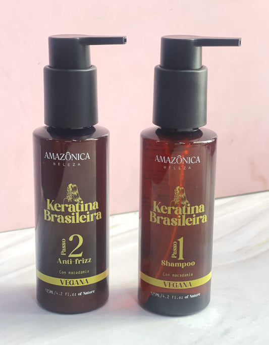 Keratina brasilera vegan x125 ml Amazonica